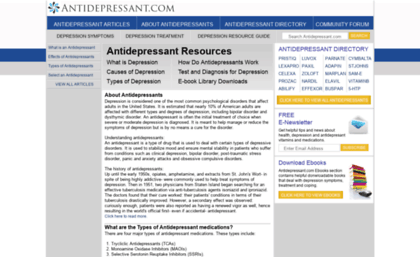 antidepressant.com