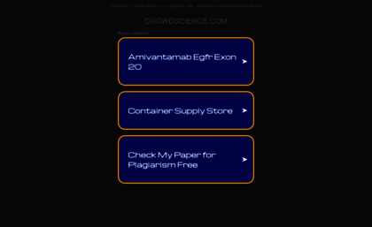 app.crowdscience.com