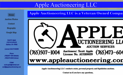 appleauctioneering.com