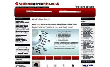 appliancesparesonline.co.uk