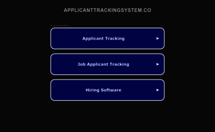 applicanttrackingsystem.co