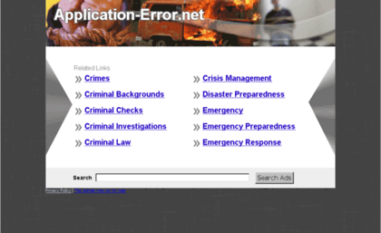 application-error.net