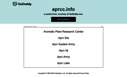 aprcc.info