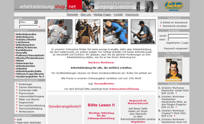 arbeitskleidung-shop.net