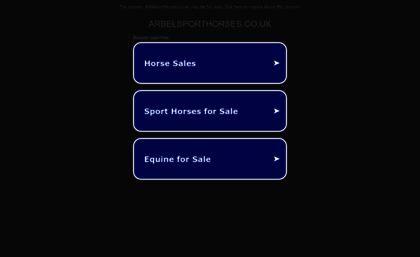 arbelsporthorses.co.uk