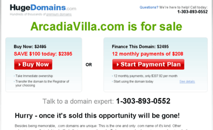 arcadiavilla.com