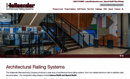architecturalhandrail.hollaender.com