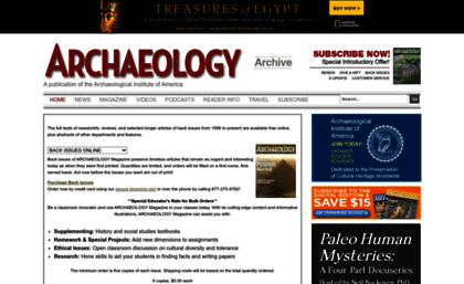archive.archaeology.org