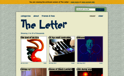 archive.theletter.co.uk