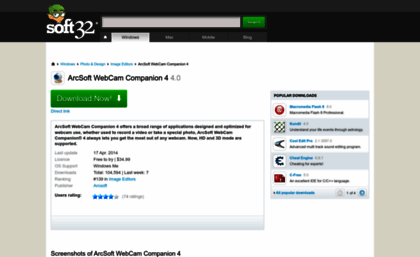 arcsoft-webcam-companion-4.soft32.com