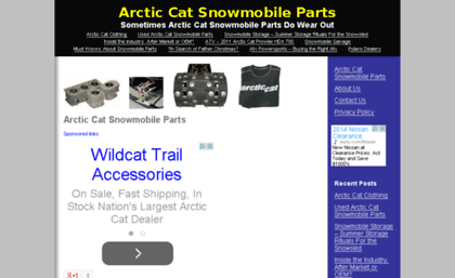 arcticcatsnowmobileparts.com