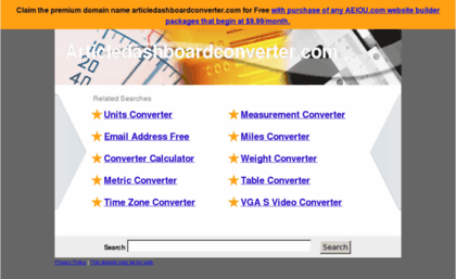 articledashboardconverter.com