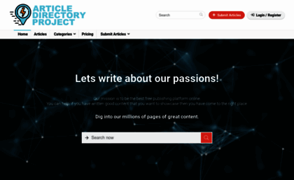 articledirectoryproject.com