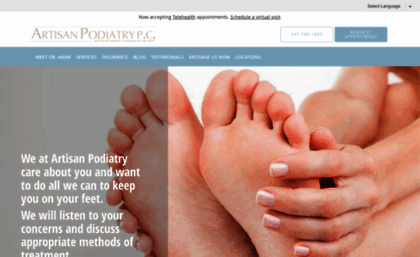 artisanpodiatryny.com