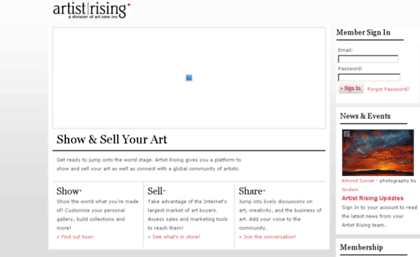 artist.artistrising.com