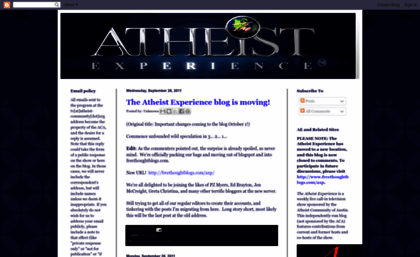 atheistexperience.blogspot.com