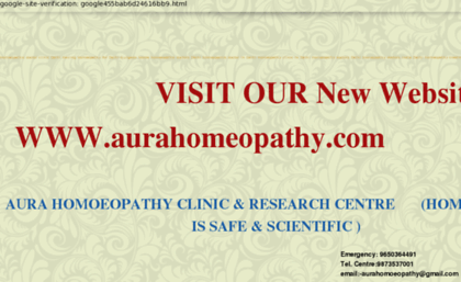 aurahomoeopathy.in
