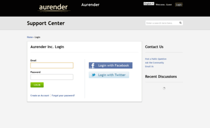 aurender.desk.com