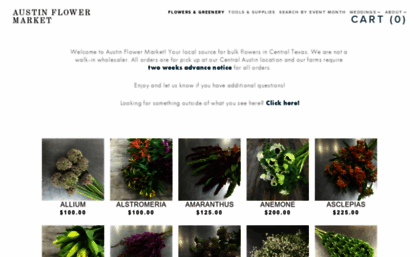 austinflowermarket.com