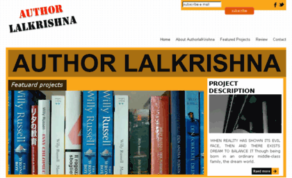 authorlalkrishna.com