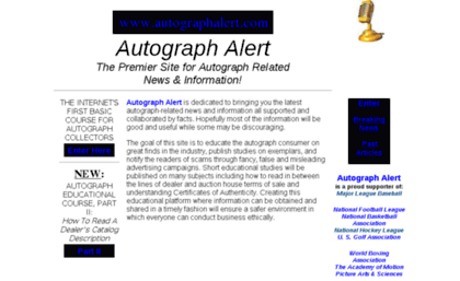 autographalert.com