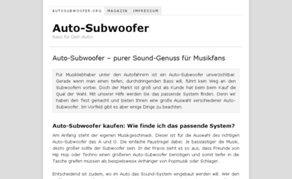 autosubwoofer.org