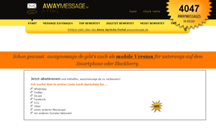 awaymessage.de