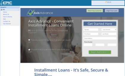 axis.epicloansystems.com