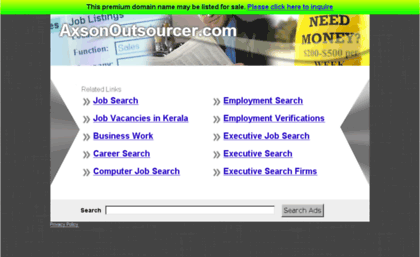 axsonoutsourcer.com