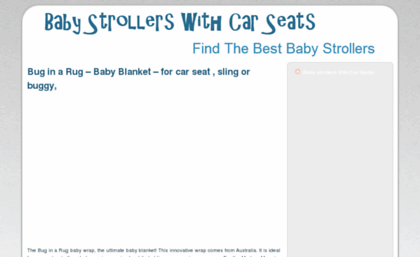 babystrollerswithcarseats.org