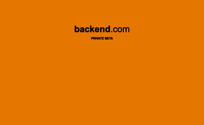backend.com