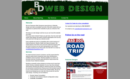 baddogwebdesign.com