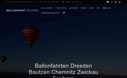 ballonfahrt-sachsen.de