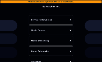 baltracker.net