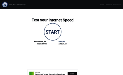 bandwidthspeedtest.co.uk