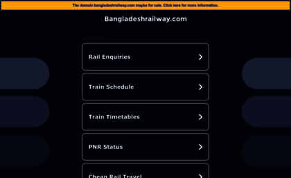 bangladeshrailway.com