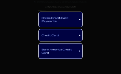 bankamericacard.com