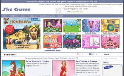 barbie-games.shegame.com