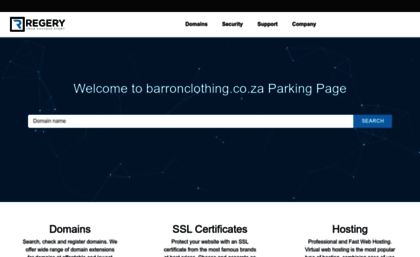 barronclothing.co.za