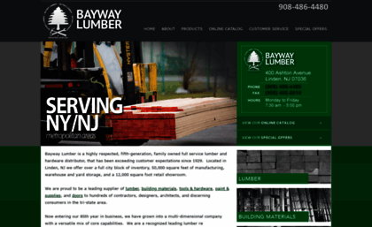 baywaylumber.com