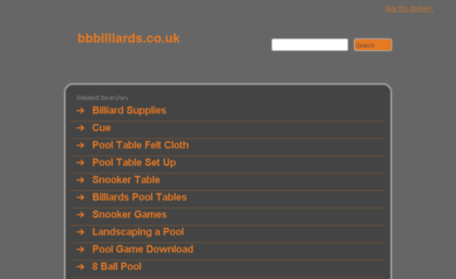 bbbilliards.co.uk