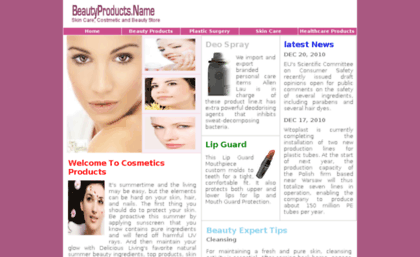 beautyproducts.name