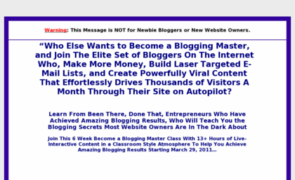becomeabloggingmaster.com