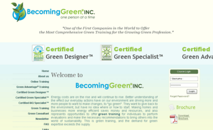 becominggreeninc.com