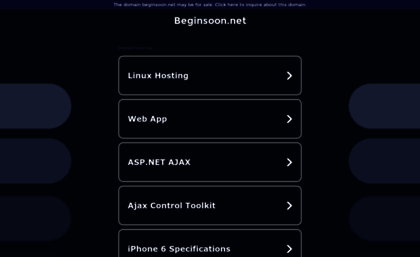 beginsoon.net