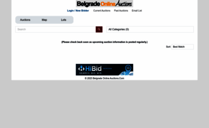 belgradeonlineauctions.hibid.com