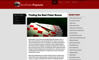 bestpokerpayouts.com