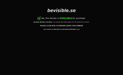 bevisible.se