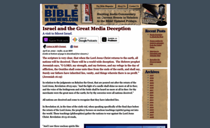 bibleinthenews.com