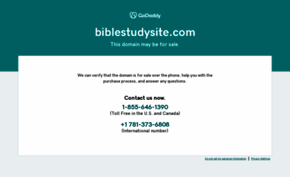 biblestudysite.com